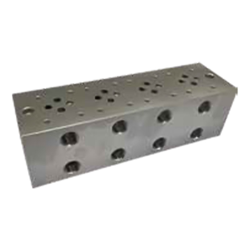 Hydraulisch geïntegreerd kleppenblok met meerdere aansluitingen Blok uit twee eenheden/blok met drie eenheden/blok met vier eenheden