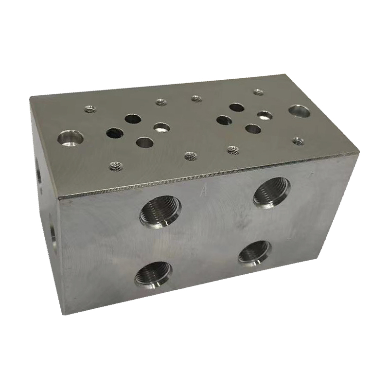 Hydraulisch geïntegreerd kleppenblok met meerdere aansluitingen Blok uit twee eenheden/blok met drie eenheden/blok met vier eenheden
