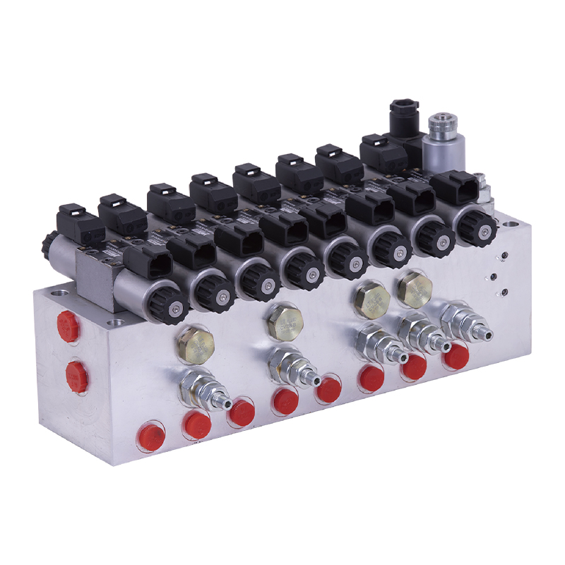 Modulair hydraulisch kleppenblok