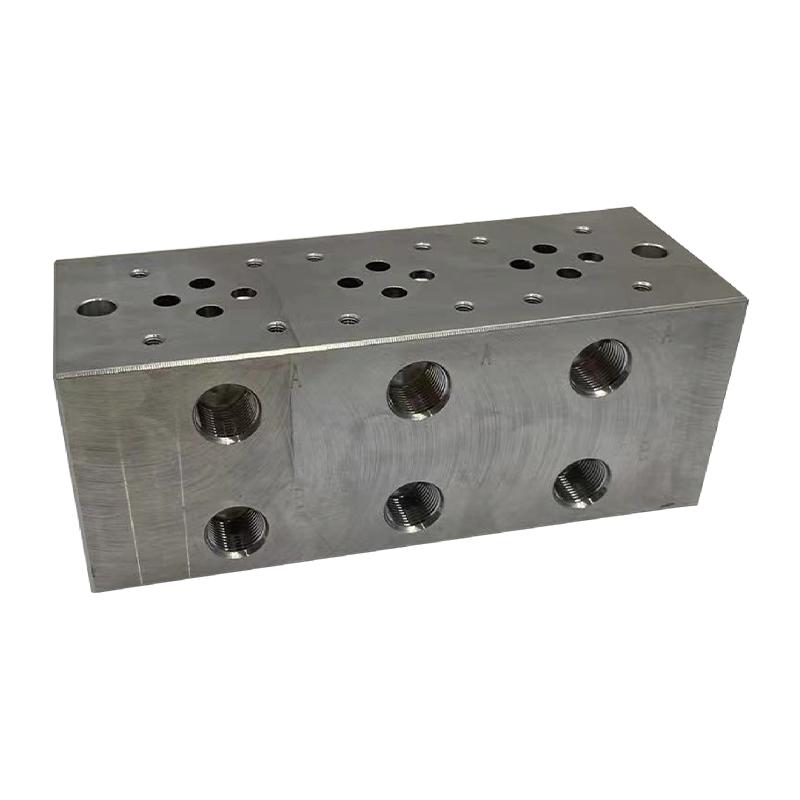 Hydraulisch geïntegreerd kleppenblok met meerdere aansluitingen Blok uit twee eenheden/blok met drie eenheden/blok met vier eenheden